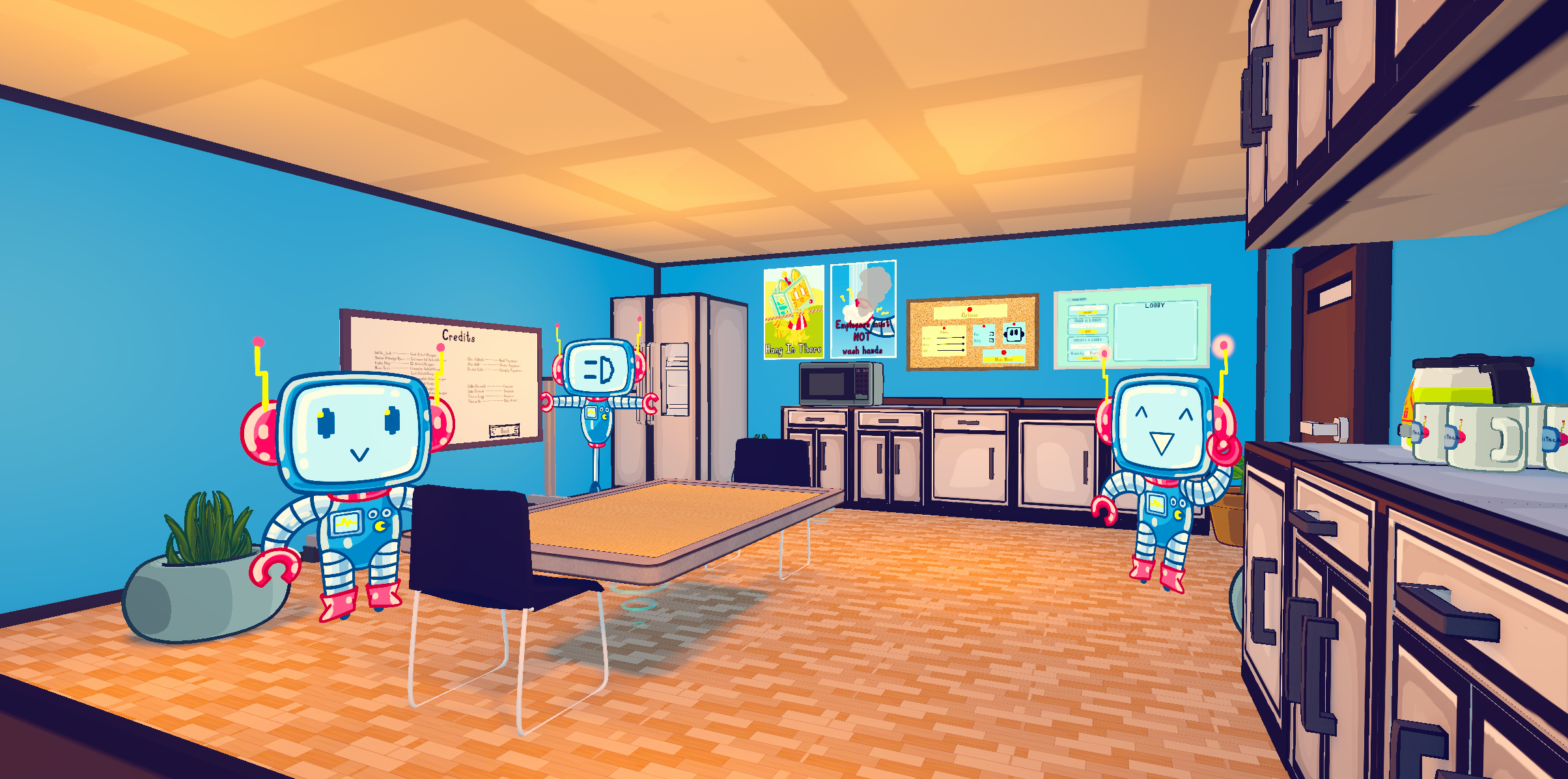 Breakroom Lighting 3